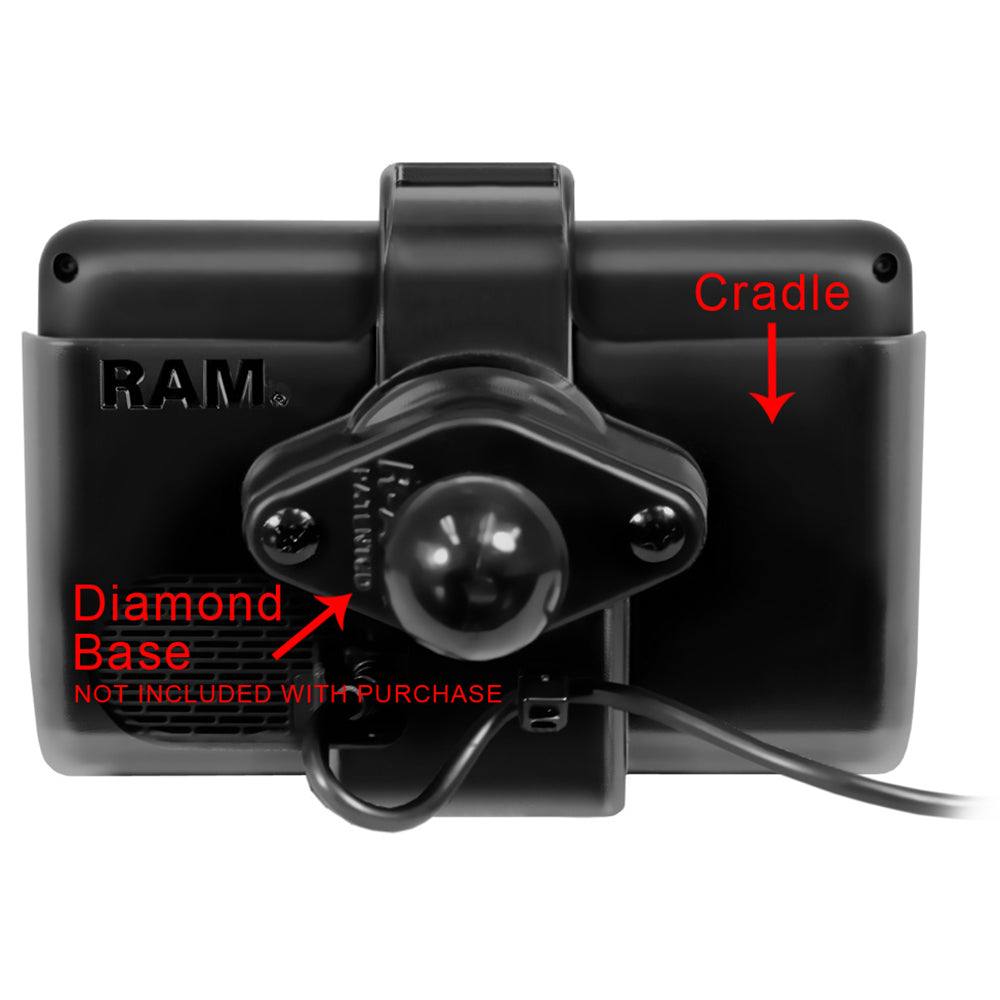 RAM Mount Cradle f/Garmin dezl Series