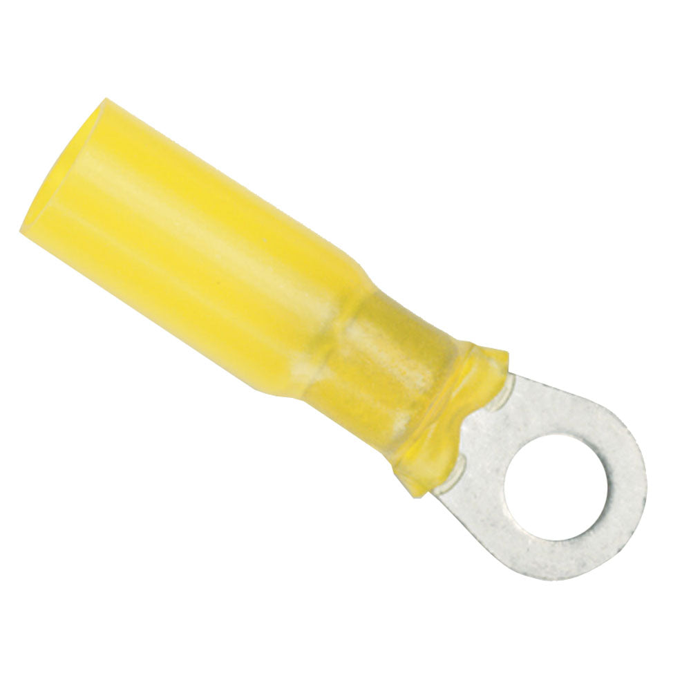 Ancor 12-10 Gauge - #8 Heat Shrink Ring Terminal - 100-Pack [312299] | Terminals by Ancor 