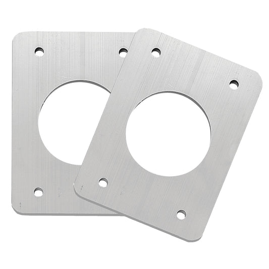 TACO Backing Plates f/Grand Slam Outriggers - Anodized Aluminum [BP-150BSY-320-1] | Outrigger Accessories by TACO Marine 