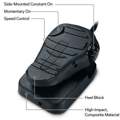 Minn Kota Edge 55 - Latch  Door - Foot Control - 12V-55lb-45" [1355956] | Trolling Motors by Minn Kota 