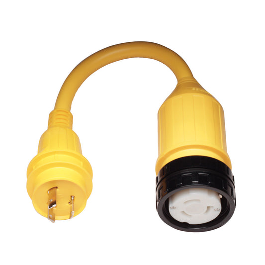 Marinco Pigtail Adapter - 50A Female to 30A Male [111A] | Shore Power by Marinco 