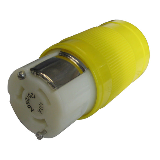 Marinco 50A 125/250V Locking Connector [6364CRN] | Shore Power by Marinco 