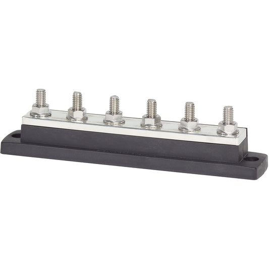 Blue Sea 2126 Maxibus 6 x 516-18 Stud Common [2126] | Busbars, Connectors & Insulators by Blue Sea Systems 