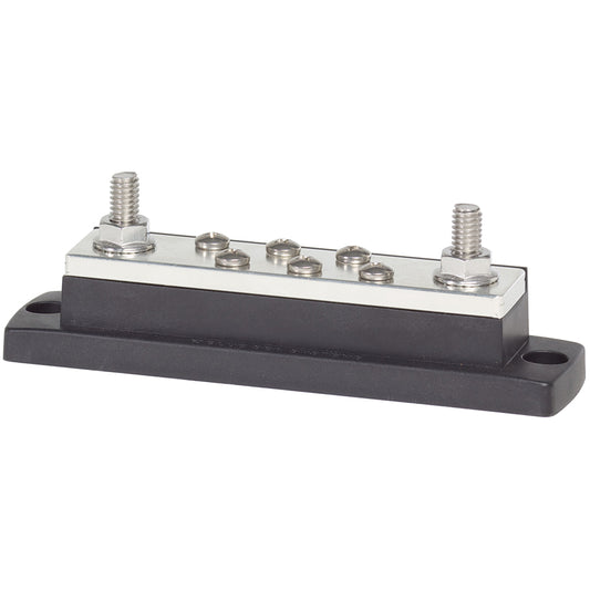 Blue Sea 2128 Maxibus 6 x #10-24(Screws) w/2 x 516"(Studs) [2128] | Busbars, Connectors & Insulators by Blue Sea Systems 