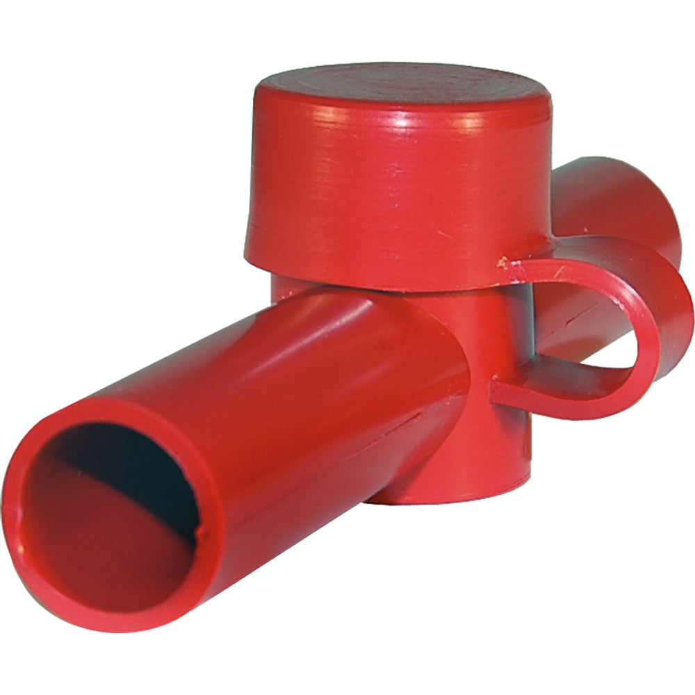 Blue Sea 4003 Cable Cap Dual Entry - Red [4003] | Busbars, Connectors & Insulators by Blue Sea Systems 