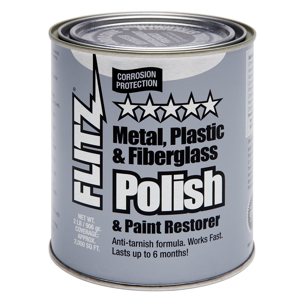 Flitz Polish - Paste - 2.0 lb. Quart Can [CA 03518-6] | Cleaning by Flitz 