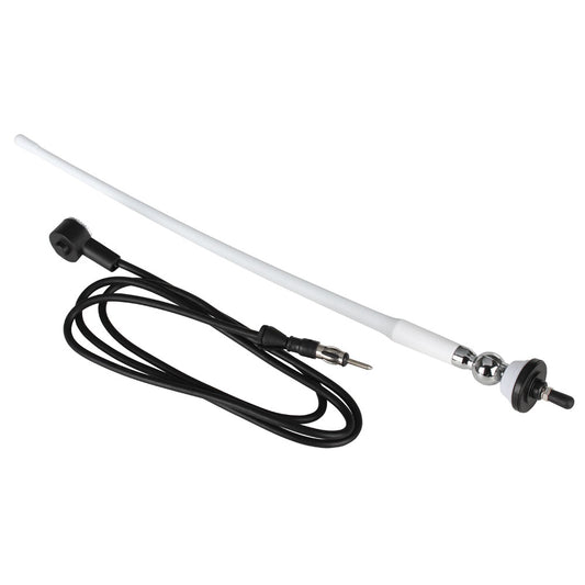 Boss Audio MRANT12W AM/FM Rubber Antenna - White [MRANT12W] | Accessories by Boss Audio 