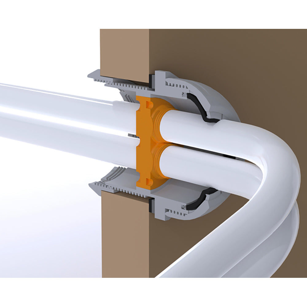 Scanstrut TBH-4 Through Bulkhead Cable Seal [TBH-4] | Wire Management by Scanstrut 