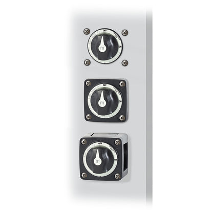 Blue Sea 6006200 Battery Switch Mini ON/OFF - Black [6006200] | Battery Management by Blue Sea Systems 