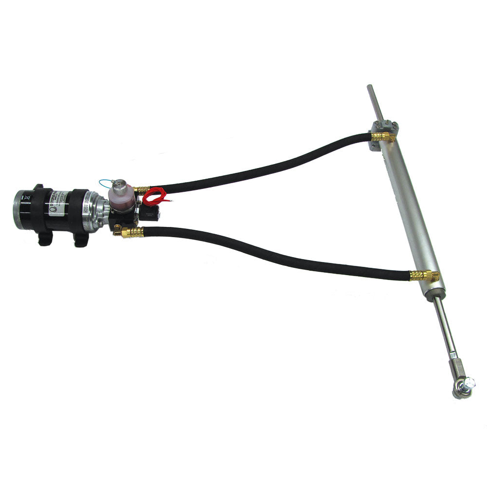 Octopus 7" Stroke Remote 38mm Bore Linear Drive - 12V - Up To 45' or 24,200lbs [OCTAF1012LAR7] | Autopilots by Octopus Autopilot Drives 