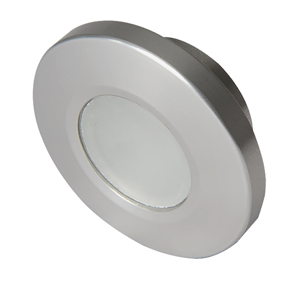 Lumitec Orbit - Flush Mount Down Light - Brushed Finish - 2-Color White/Blue Dimming [112501] | Dome/Down Lights by Lumitec 