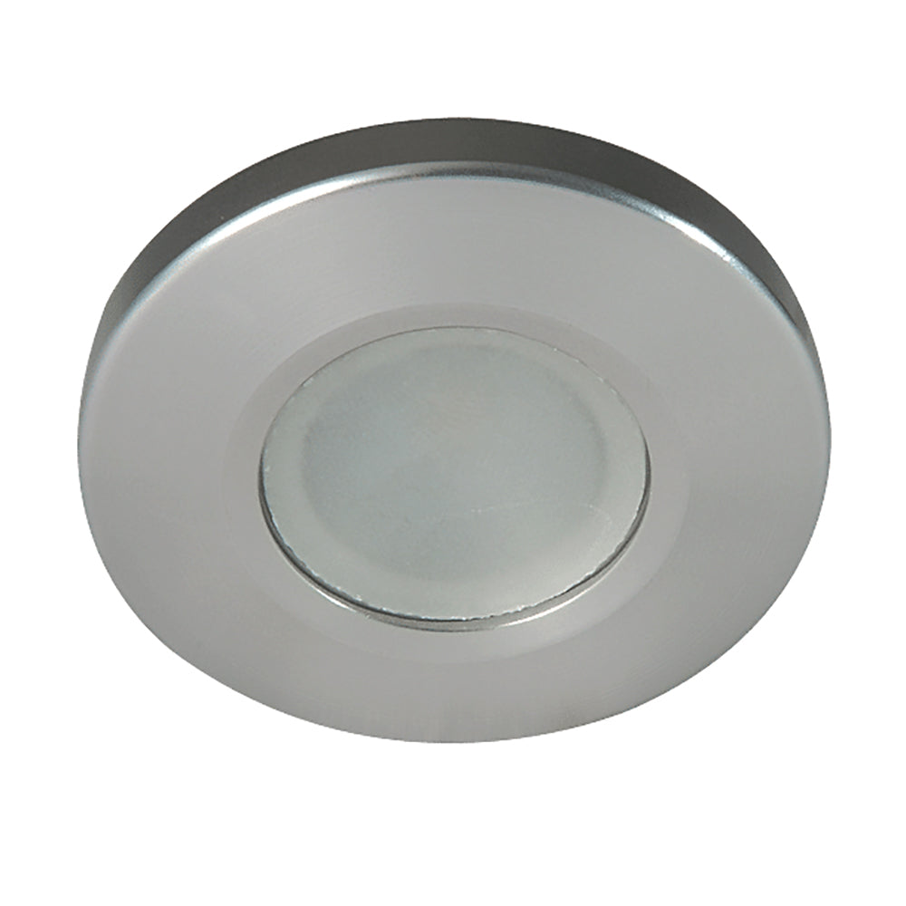 Lumitec Orbit - Flush Mount Down Light - Brushed Finish - 2-Color White/Blue Dimming [112501] | Dome/Down Lights by Lumitec 