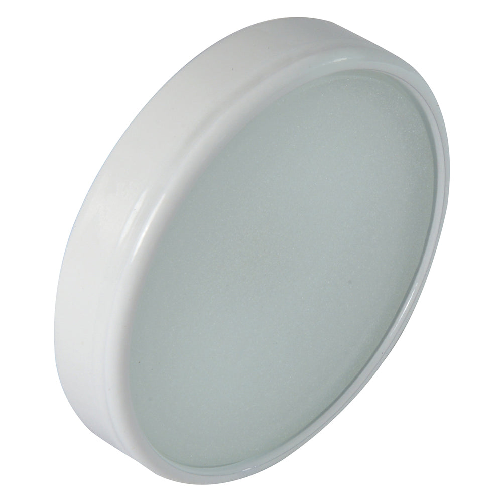 Lumitec Halo Down Light - White Housing, Blue w/White Dimming Light [112821] | Dome/Down Lights by Lumitec 