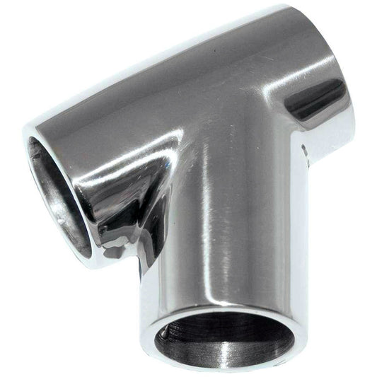 Whitecap " O.D.60 Degree SS Universal Tee [6093C] | Rail Fittings by Whitecap 