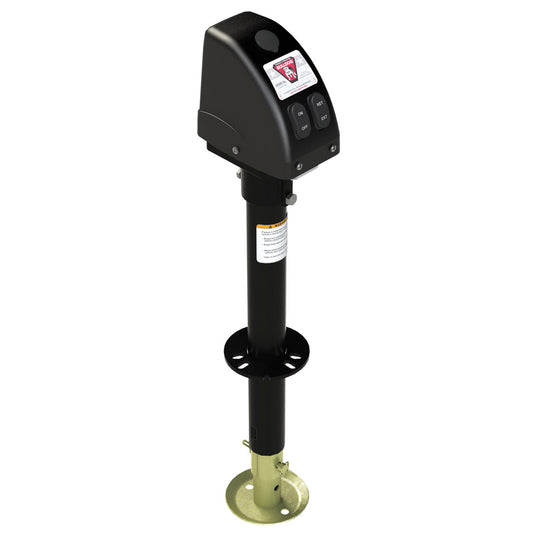 Bulldog 3,500lbs A-Frame RV Jack w/Powered Drive - 12V - Black Cover [500187] | Accessories by Bulldog 