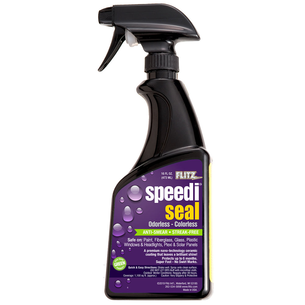 Flitz Speedi Seal Premium-Grade Ceramic Coating - 16oz Bottle [MX 32806] | Cleaning by Flitz 