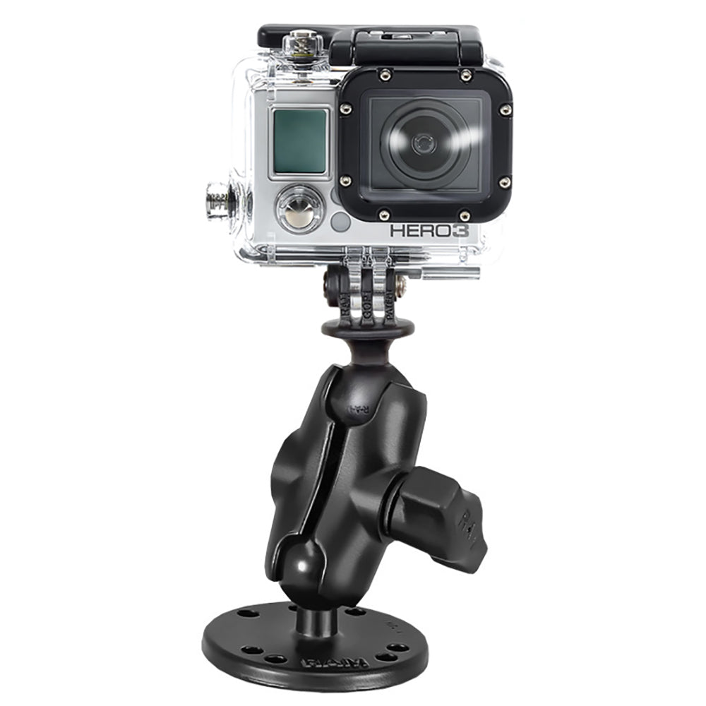 RAM Mount GoPro Hero Short Arm Flat Surface Mount