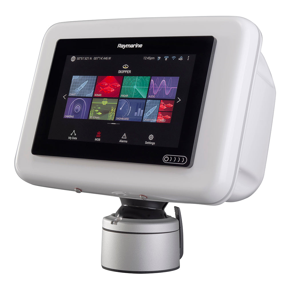 Scanstrut Scanpod Slim Deck Pod - Up to 8" Display - White [SPD-8-W] | Display Mounts by Scanstrut 