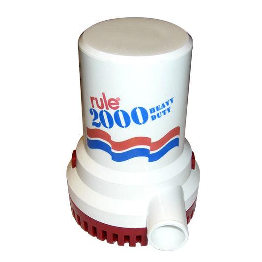 Rule 2000 G.P.H. Non-Automatic Bilge Pump - 24V [12] | Bilge Pumps by Rule 