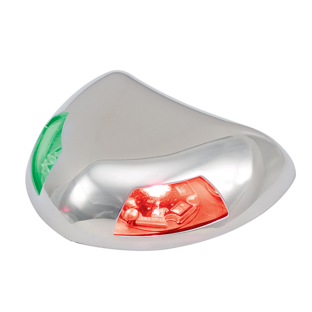 Perko Stealth Series - LED Horizontal Mount Bi-Color Light [0615DP2STS] | Navigation Lights by Perko 