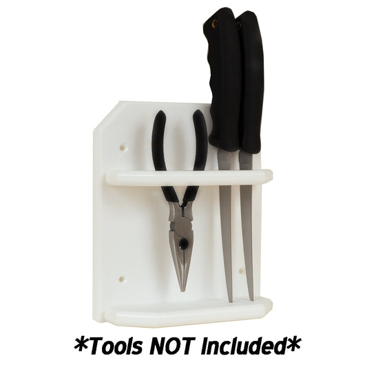 TACO Poly Knife & Plier Holder - White [P01-1000W] | Deck / Galley by TACO Marine 