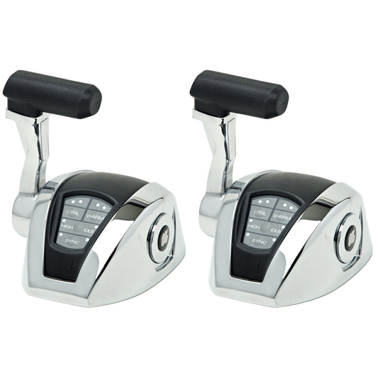 UFlex Power A Electronic Control Package - Single Engine/Dual Station - Mechanical Throttle/Mechanical Shift [MM12] | Engine Controls by Uflex USA 