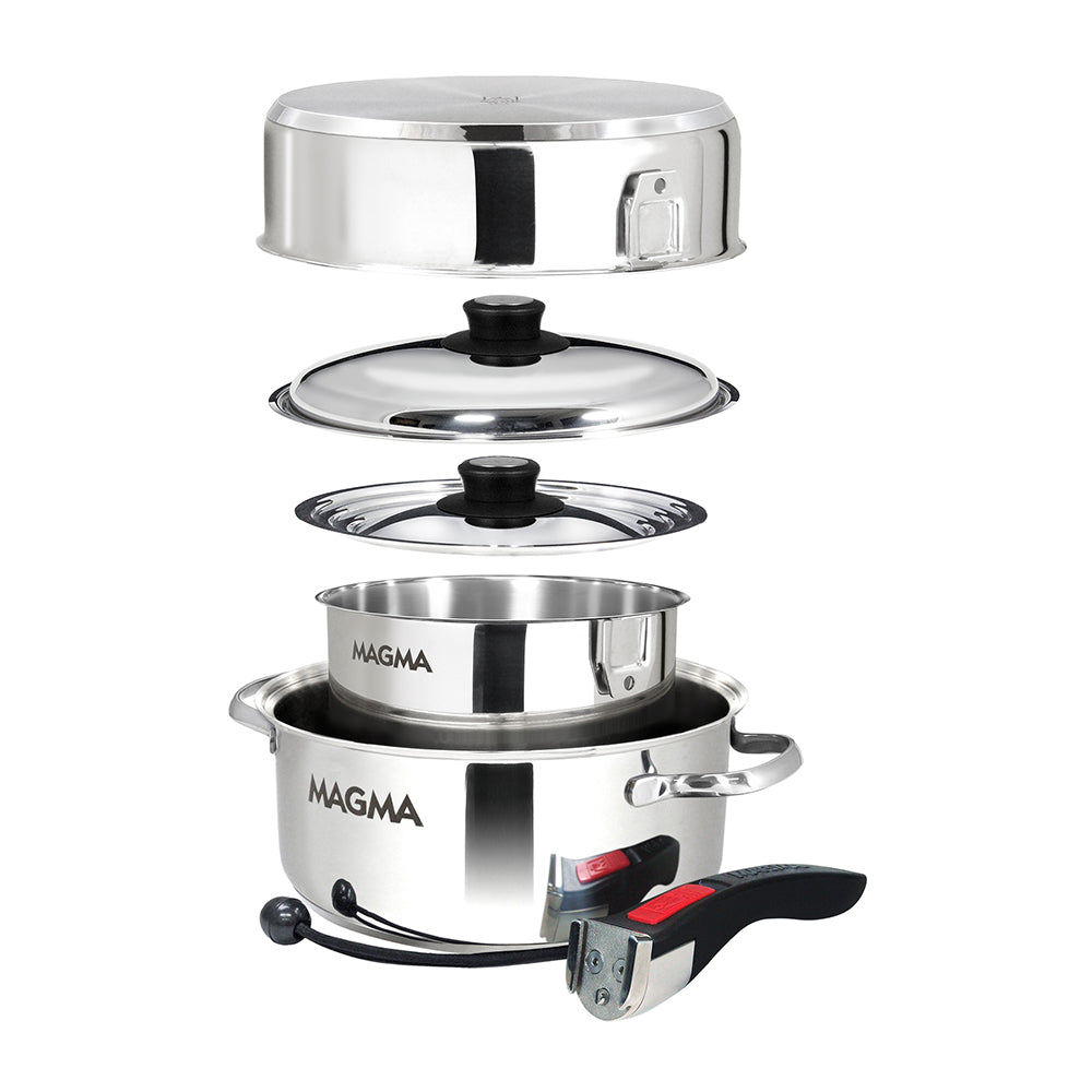 Magma 7 Piece Induction Cookware Set - Stainless Steel