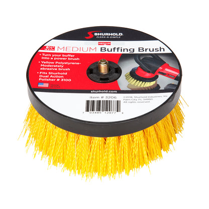 Shurhold 6-1/2" Medium Brush f/Dual Action Polisher [3206] | Cleaning by Shurhold 