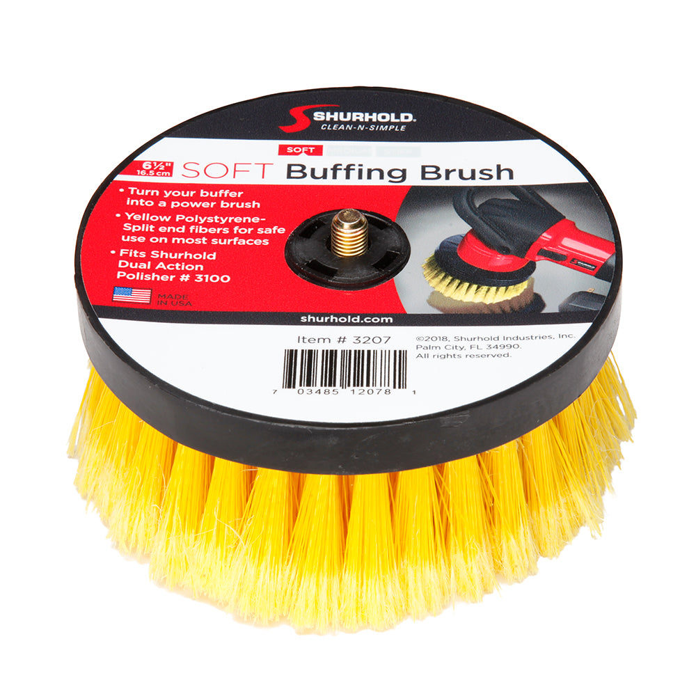 Shurhold 6-1/2" Soft Brush f/Dual Action Polisher [3207] | Cleaning by Shurhold 