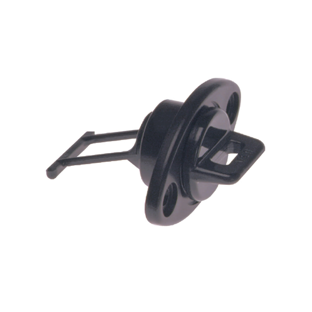 Beckson 1" Drain Plug Screw Type w/Gasket - Black [DP10-B] | Fittings by Beckson Marine 