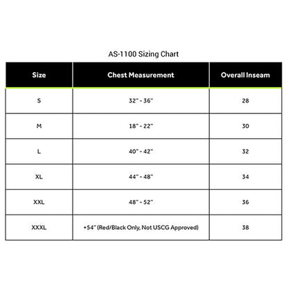 First Watch AS-1100 Flotation Suit - Red/Black - Medium [AS-1100-RB-M] | Immersion/Dry/Work Suits by First Watch 
