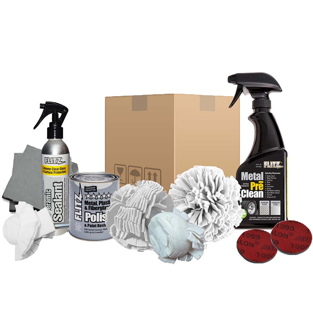 Flitz Detailers Choice Kit *In Box [PDK 25503] | Cleaning by Flitz 