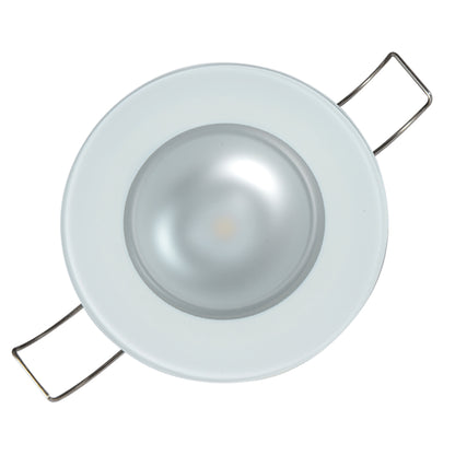 Lumitec Mirage - Flush Mount Down Light - Glass Finish/No Bezel - Warm White Dimming [113199] | Dome/Down Lights by Lumitec 