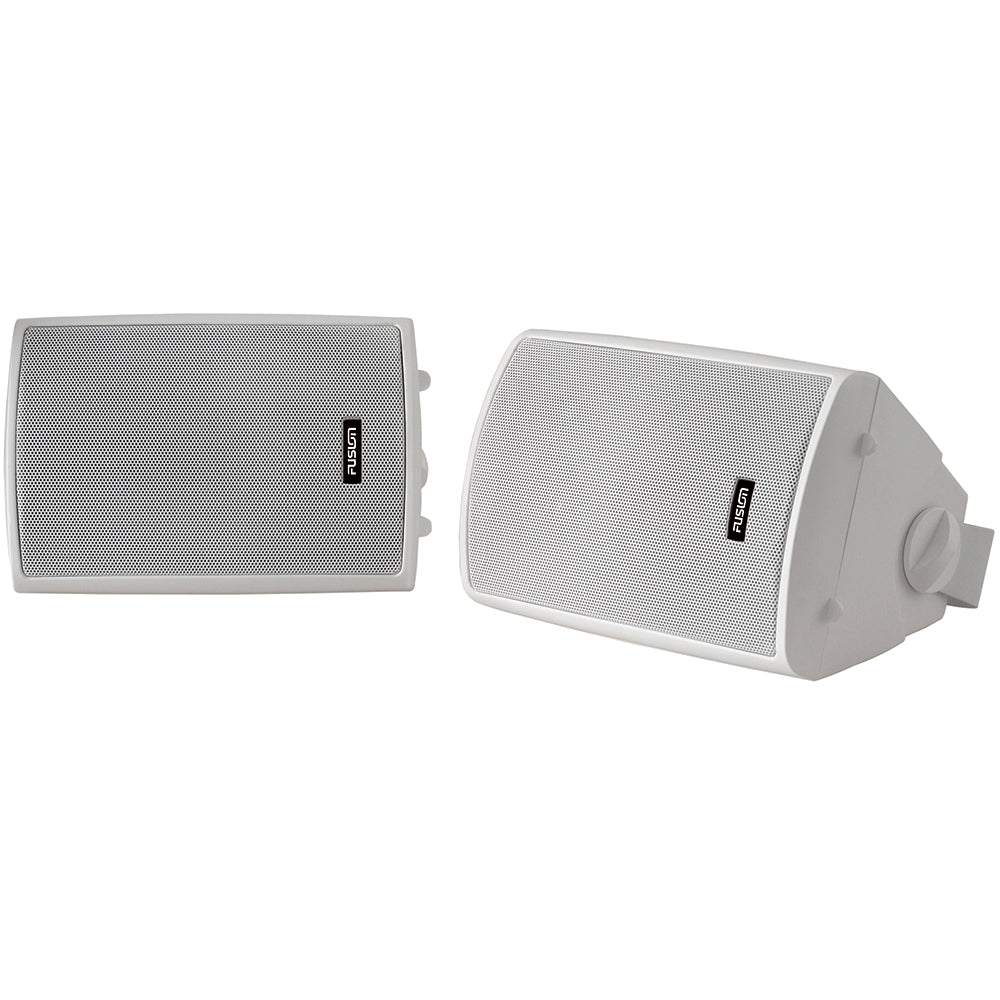 Fusion 4" Compact Marine Box Speakers - (Pair) White [MS-OS420] | Speakers by Fusion 