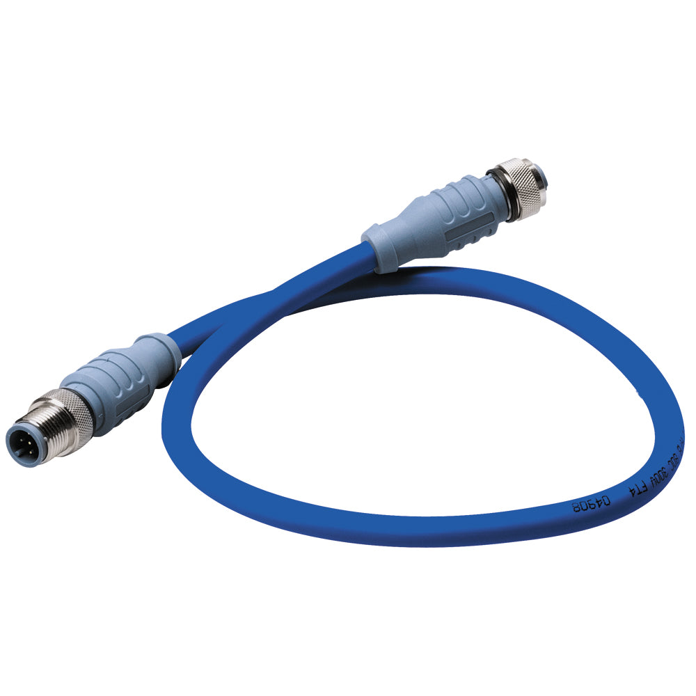 Maretron Mid Double-Ended Cordset - 0.5 Meter - Blue [DM-DB1-DF-00.5] | NMEA Cables & Sensors by Maretron 