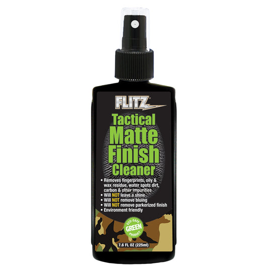 Flitz Tactical Matte Finish Cleaner - 7.6oz Spray [TM 81585] | Hunting Accessories by Flitz 