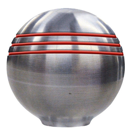 Schmitt Marine Throttle Knob - 1-7/8" - Red Grooves [50044] | Engine Controls by Schmitt Marine 