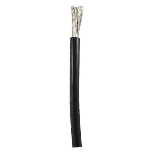 Ancor Black 1/0 AWG Battery Cable - Sold By The Foot [1160-FT] | Wire by Ancor 