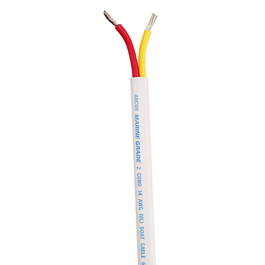 Ancor Safety Duplex Cable - 16/2 - 2x1mm - Red/Yellow - Sold By The Foot [1247-FT] | Wire by Ancor 