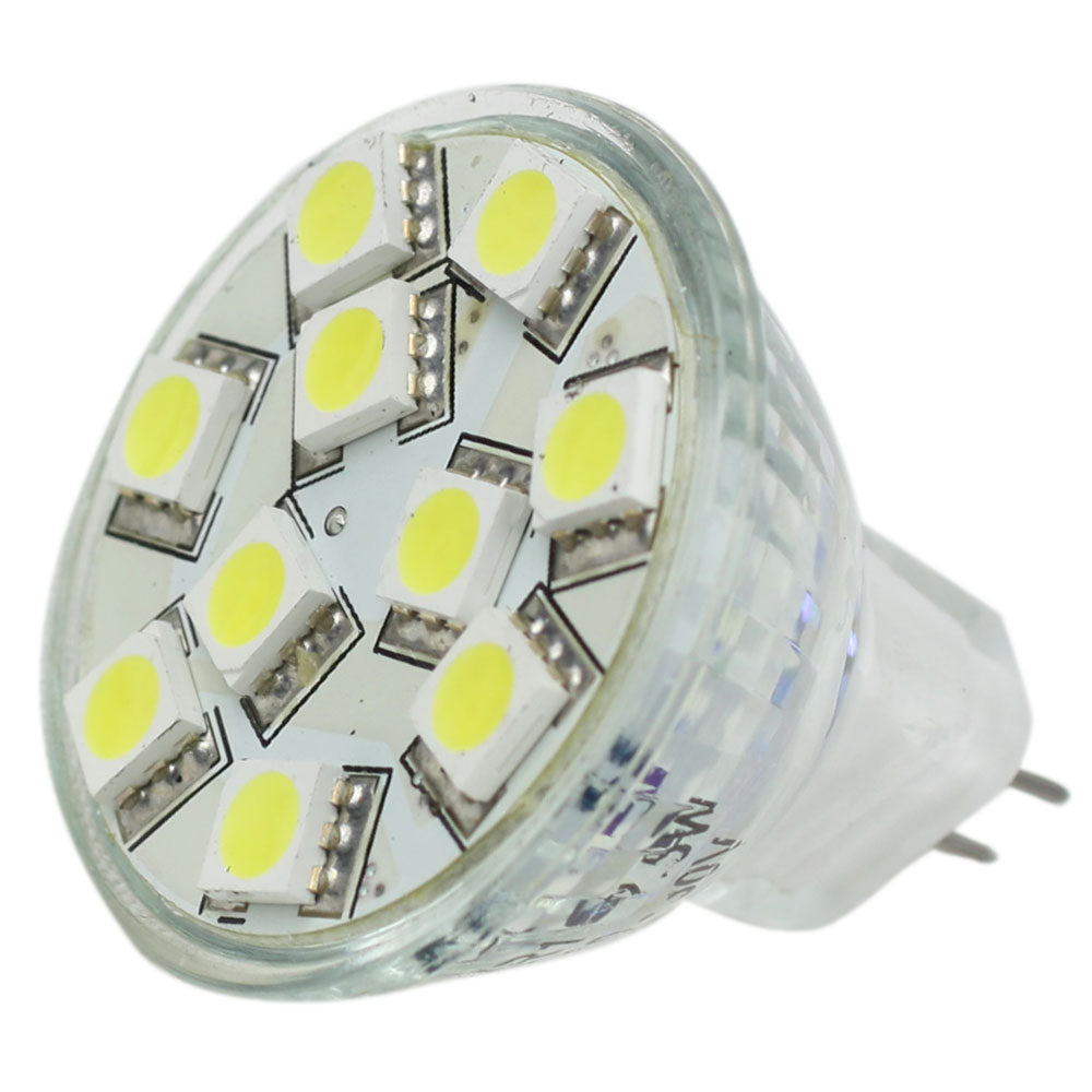 Lunasea MR11 LED Bulb - 10-30VDC/2.2W/140 Lumens - Warm White [LLB-11TW-61-00] | Bulbs by Lunasea Lighting 