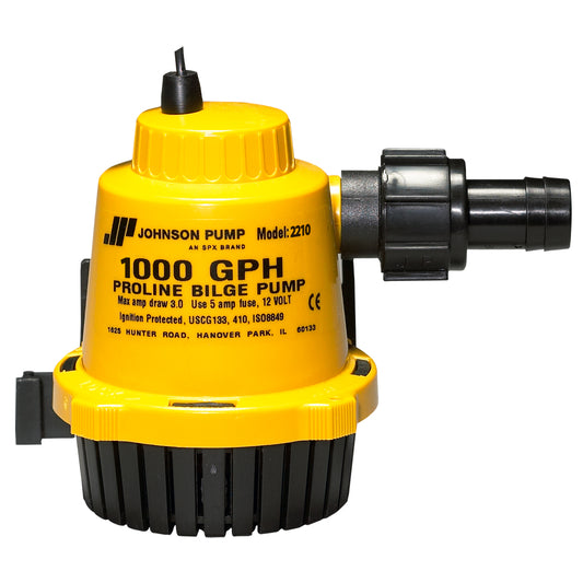 Johnson Pump Proline Bilge Pump - 1000 GPH [22102] | Bilge Pumps by Johnson Pump 