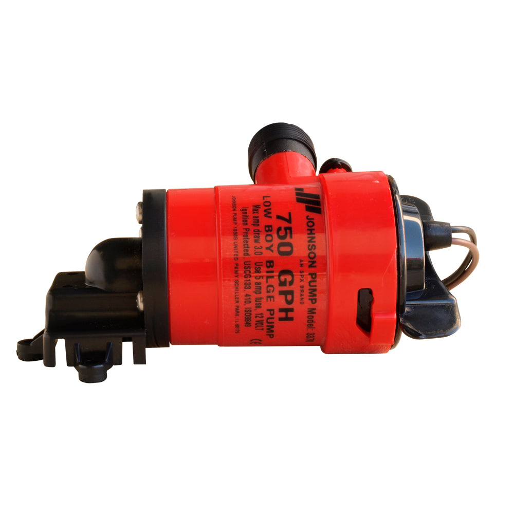 Johnson Pump Low Boy Bilge Pump - 1250 GPH, 12V [33103] | Bilge Pumps by Johnson Pump 
