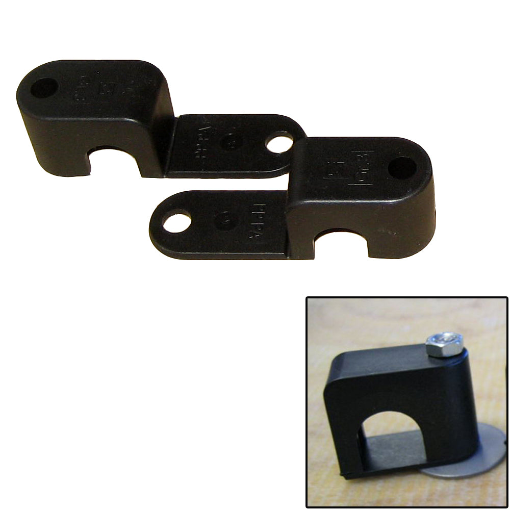 Weld Mount Single Poly Clamp f/1/4" x 20 Studs - 1/2" OD - Requires 1.5" Stud - Qty. 25 [60500] | Tools by Weld Mount 