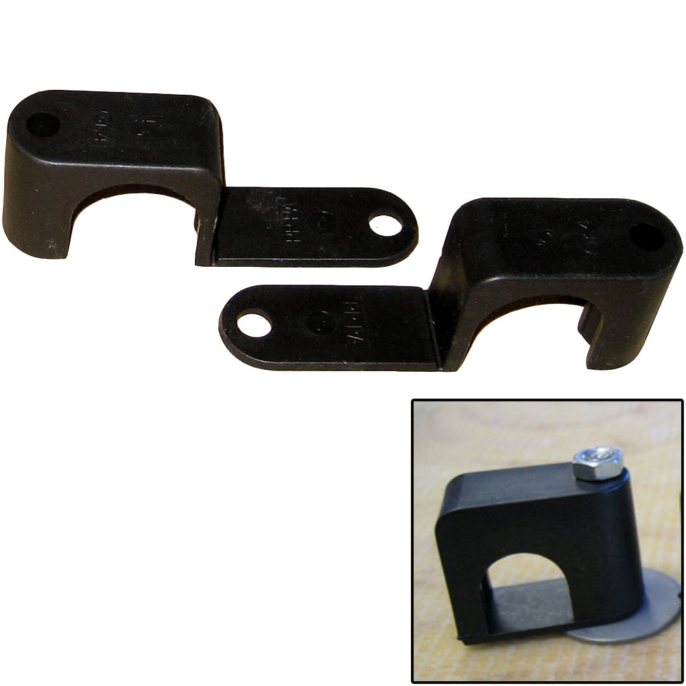 Weld Mount Single Poly Clamp f/1/4" x 20 Studs - 1" OD - Requires 1.75" Stud - Qty. 25 [601000] | Tools by Weld Mount 