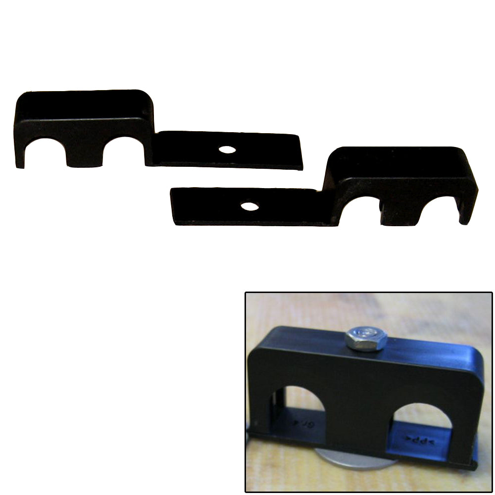 Weld Mount Double Poly Clamp f/1/4" x 20 Studs - 5/8" OD - Requires 1.5" Stud - Qty. 25 [80625] | Accessories by Weld Mount 
