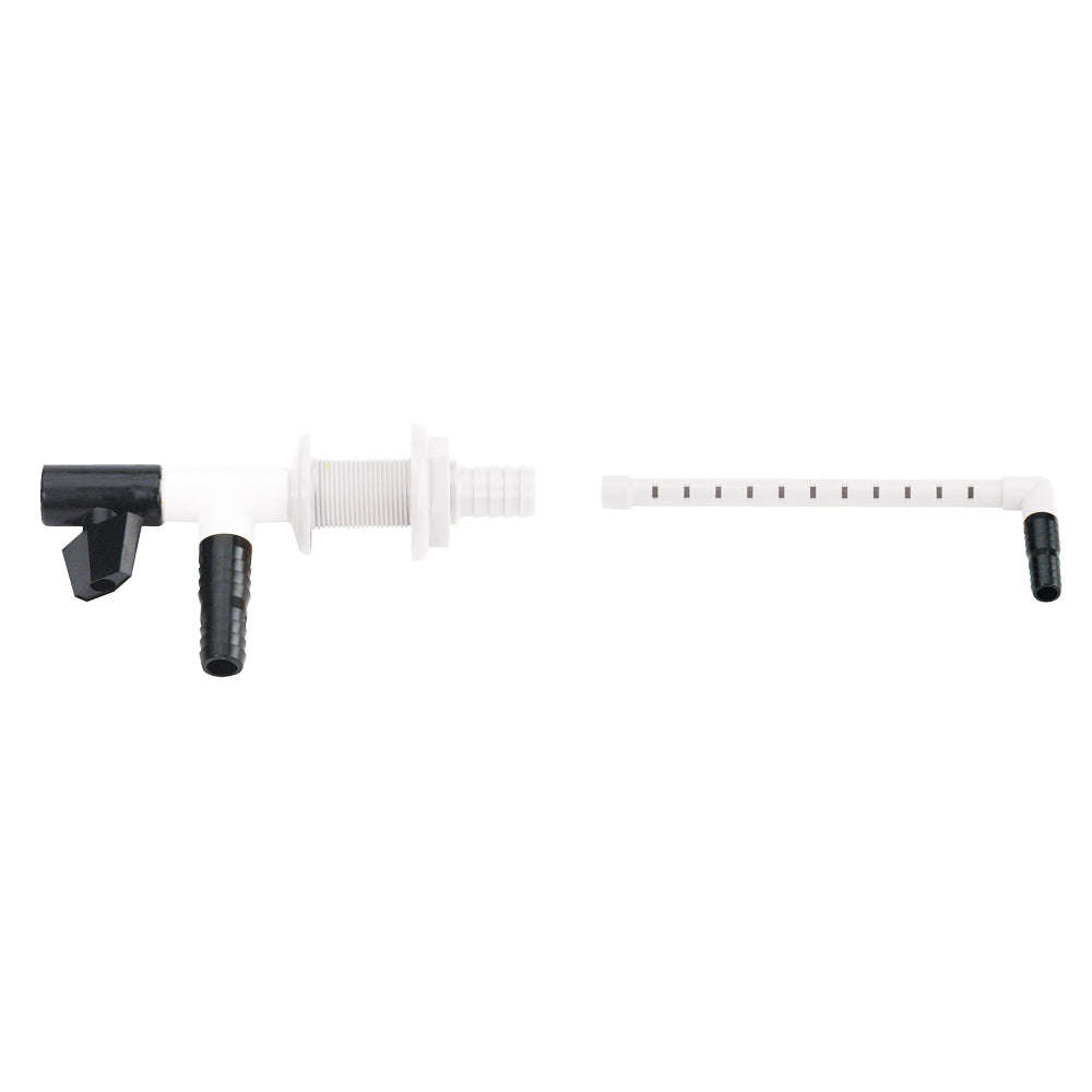 Johnson Pump Aerator Head - 8" Spray Bar w/6" Shut Off [90261] | Livewell Pumps by Johnson Pump 