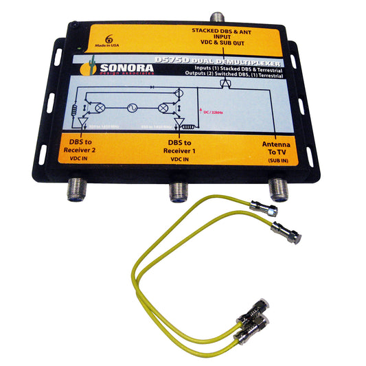 KVH Dual Output Signal Destacker [19-0410] | Satellite Receivers by KVH 