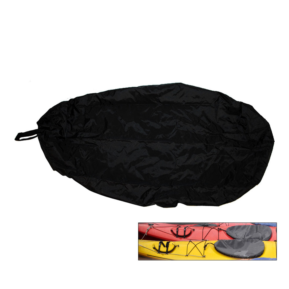 Attwood Universal Fit Kayak Cockpit Cover - Black [11775-5] | Accessories by Attwood Marine 