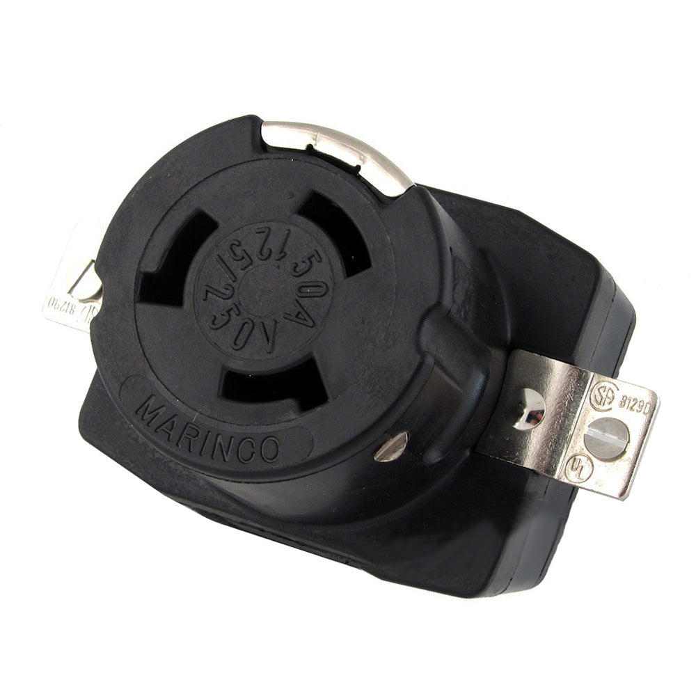 Marinco 6369CR 125/250V 50Amp Wire Dockside Receptacle [6369CR] | Shore Power by Marinco 