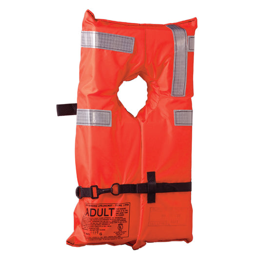 Kent Type I Collar Style Life Jacket - Adult Universal [100100-200-004-12] | Personal Flotation Devices by Kent Sporting Goods 